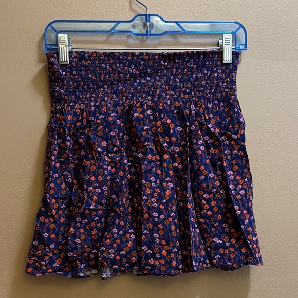 Mossimo Denim Dresses & Skirts - Vibrant Floral Mini Skirt